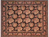 Art Nouveau William Morris Olive Wool Rug - 8'1'' x 10'1''