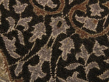 handmade Transitional Veg Dye Brown Gray Hand Knotted RUNNER 100% WOOL area rug 4x11