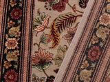 handmade Transitional Gulberg Taupe Black Hand Knotted RUNNER 100% WOOL area rug 3x16