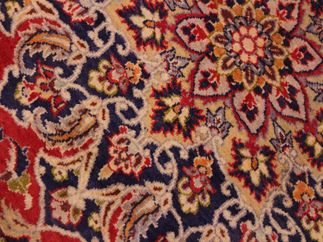 handmade Traditional Antique Red Blue Hand Knotted RECTANGLE 100% WOOL area rug 9x13