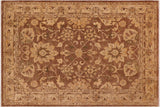 Boho Chic Ziegler Theresa Brown Beige Hand-Knotted Wool Rug - 8'5'' x 11'5''