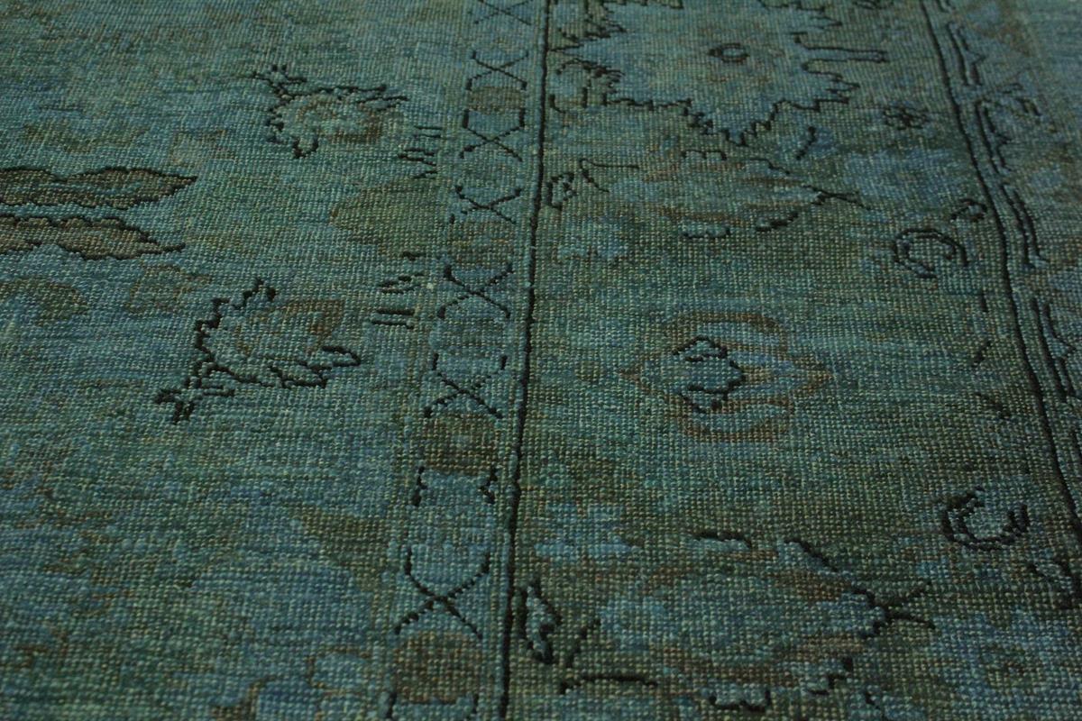 A08125, 711"x10 0",Over Dyed                     ,8x10,Blue,LT. GREEN,Hand-knotted                  ,Pakistan   ,100% Wool  ,Rectangle  ,652671171314