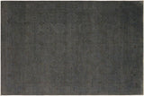 Overdyed Krystin Bluish Gray/Gray Hand-Knotted Rug  8'2 x 9'6