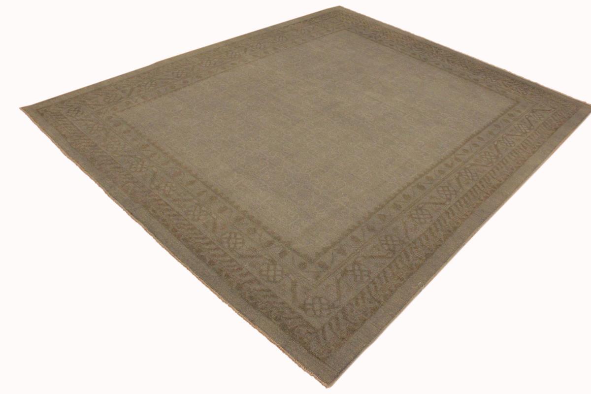 A08262, 711"x 9 8",Over Dyed                     ,8x10,Silver,GRAY,Hand-knotted                  ,Pakistan   ,100% Wool  ,Rectangle  ,652671172595