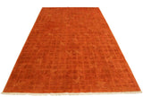 A09046, 511"x 8 8",Over Dyed                     ,6x9,Rust,ORANGE,Hand-knotted                  ,Pakistan   ,100% Wool  ,Rectangle  ,652671173806