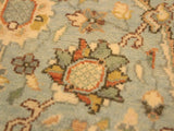 handmade Transitional Design Blue Ivory Hand Knotted RECTANGLE 100% WOOL area rug 3x5