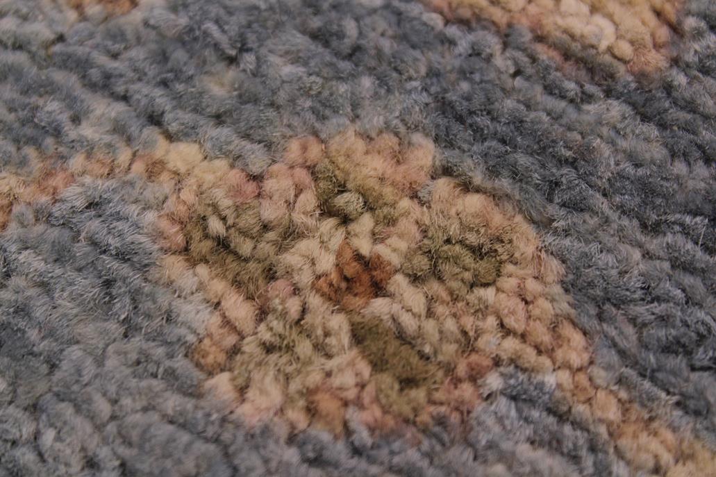 handmade Traditional Kafkaz Blue Ivory Hand Knotted RUNNER 100% WOOL area rug 3 x 13