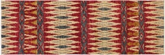 handmade Modern Kafkaz Pink Green Hand Knotted RUNNER 100% WOOL area rug 3x8 