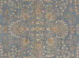 handmade Geometric Kafkaz Chobi Ziegler Gray Ivory Hand Knotted RECTANGLE 100% WOOL area rug 10 x 13