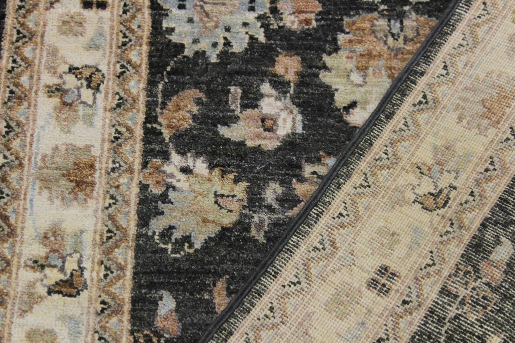 handmade Traditional Kafkaz Gray Ivory Hand Knotted RUNNER 100% WOOL area rug 3 x 8