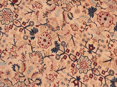 handmade Traditional Tabriz Beige Red Hand Knotted RECTANGLE 100% WOOL area rug 8x10