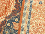 handmade Geometric Mamluk Rust Blue Hand Knotted RECTANGLE 100% WOOL area rug 10x14