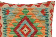 handmade Traditional Pillow Rust Teal Hand-Woven SQUARE 100% WOOL area rug