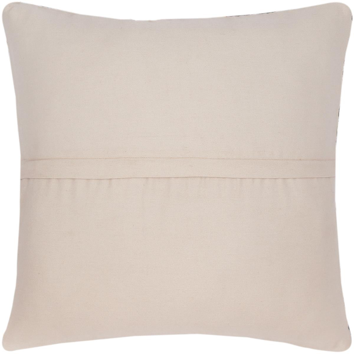 handmade Traditional Pillow Rust Blue Hand-Woven SQUARE 100% WOOL kilim throw pillow