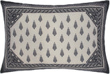 handmade Turkish Throw Pillow Ivory Blue  RECTANGLE SILK area rug