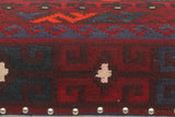 handmade Traditional Settees Burgundy Red Hand-made RECTANGLE Vegetable dyed wool and wood  36'' x 18'' x 14''