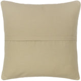handmade Vintage Pillow Gray Brown Hand-Woven SQUARE 100% WOOL Vintage Pillow