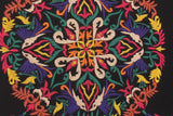 handmade  Pillow Blue Red Hand-Woven SQUARE VELVET EMBR pillow