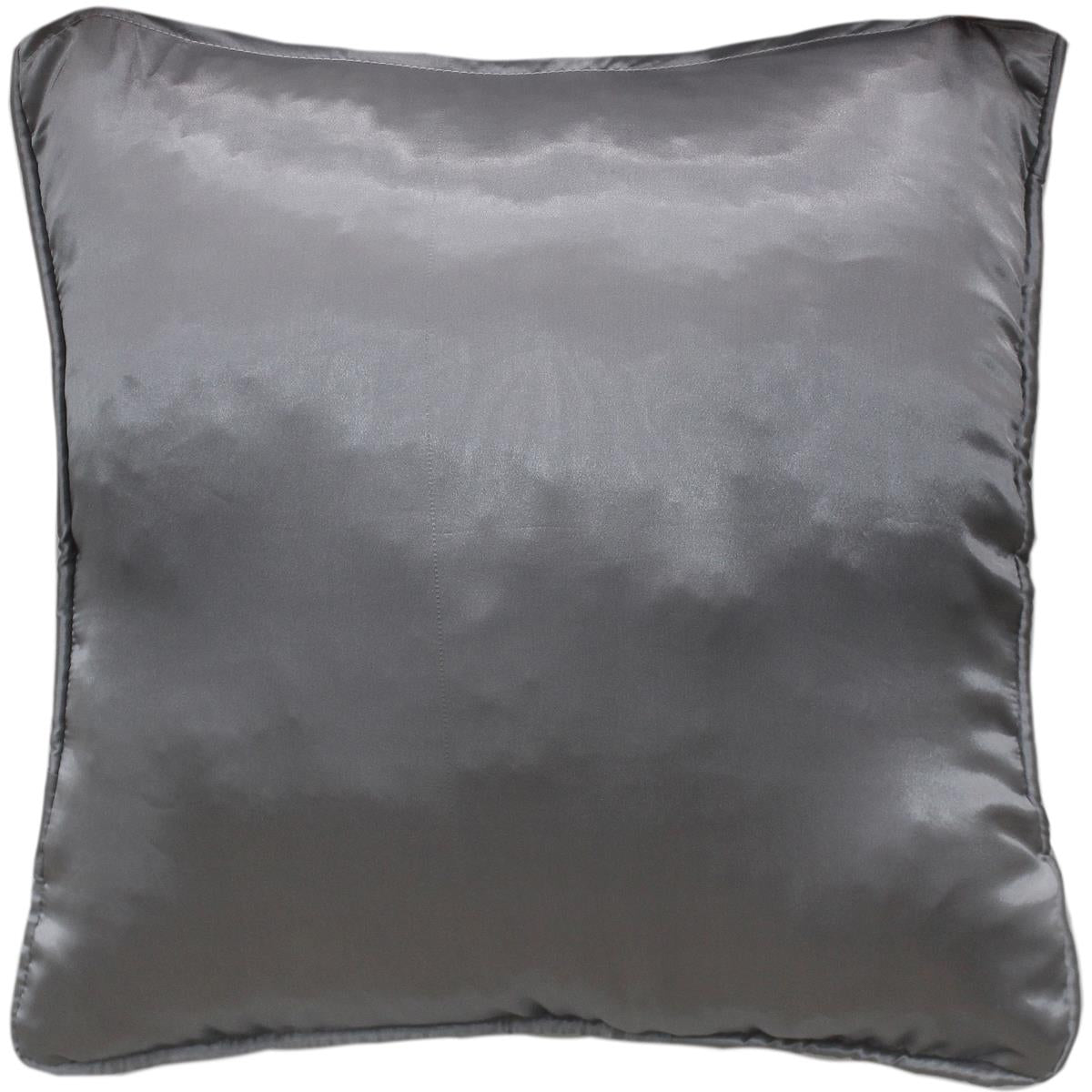 handmade  Pillow Gray Blue Hand-Woven SQUARE SILK EMBROI pillow