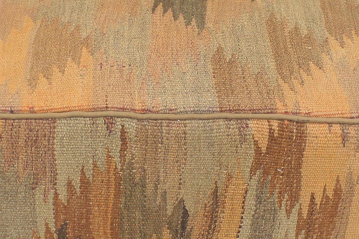 handmade Traditional Ottoman Orange Brown Hand-made SQUARE handmade ottoman pouf