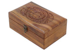handmade Traditional Jewelrybox Brown Brown Hand-made RECTANGLE WOOD Jewelry Box