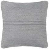 handmade  Pillow Blue Rust Hand-Woven SQUARE 100% WOOL pillow