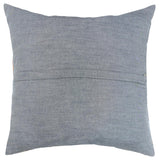 handmade Modern Pillow Blue Beige Hand-Woven SQUARE 100% WOOL  Hand woven turkish pillow  2 x 2