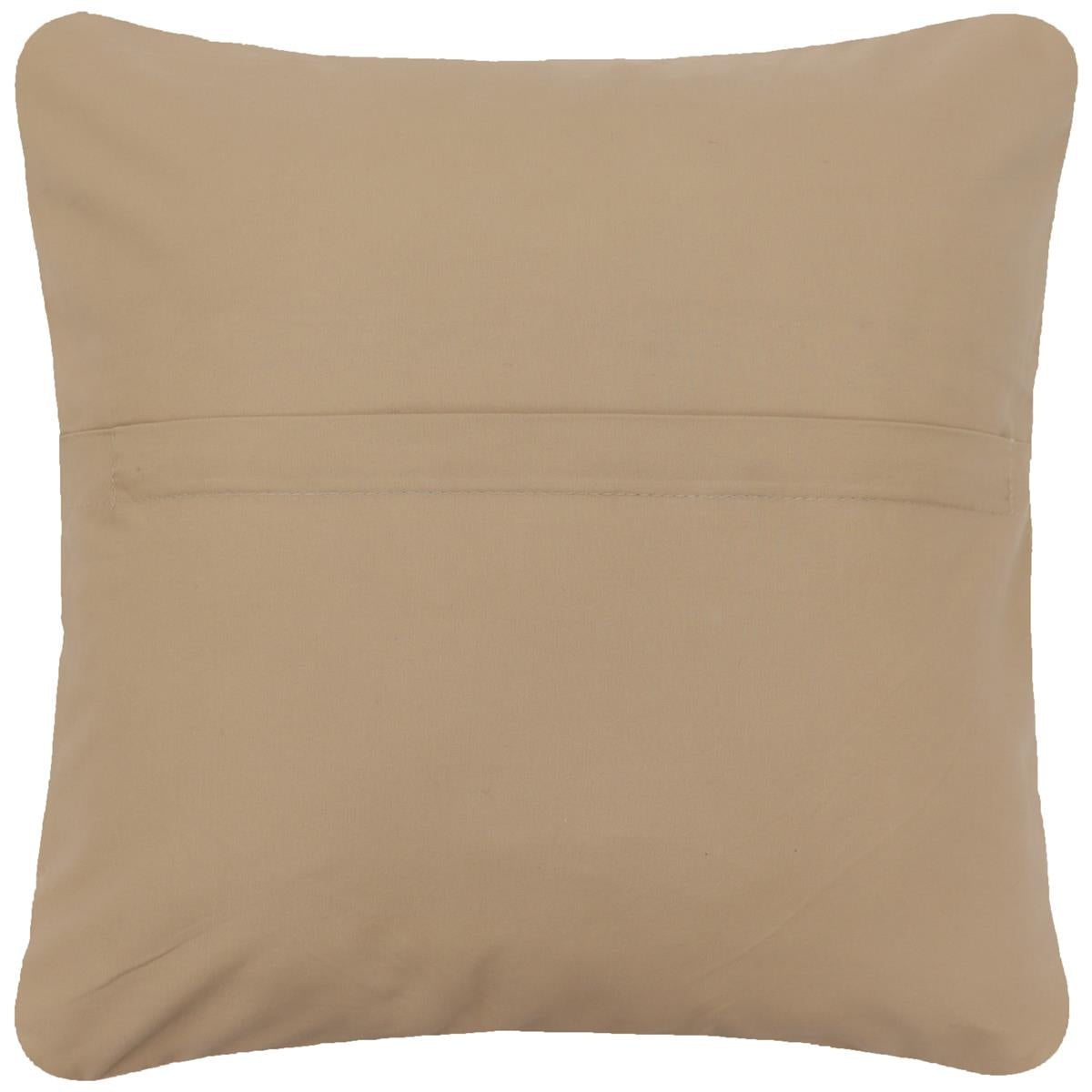 handmade Modern Pillow Beige Black Hand-Woven SQUARE 100% WOOL  Hand woven turkish pillow  2 x 2