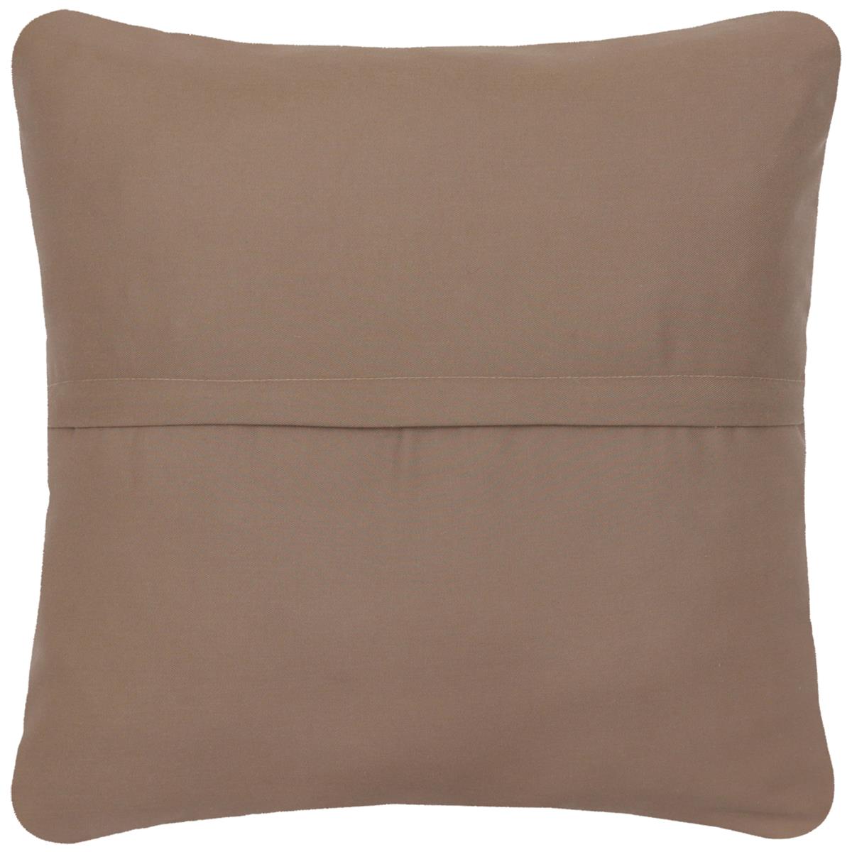 handmade Traditional Pillow Blue Rust Hand-Woven SQUARE 100% WOOL Hand woven turkish pillow2' x 2'