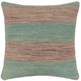 Modern Turkish Mccarty hand-woven kilim pillow - 18 x 19