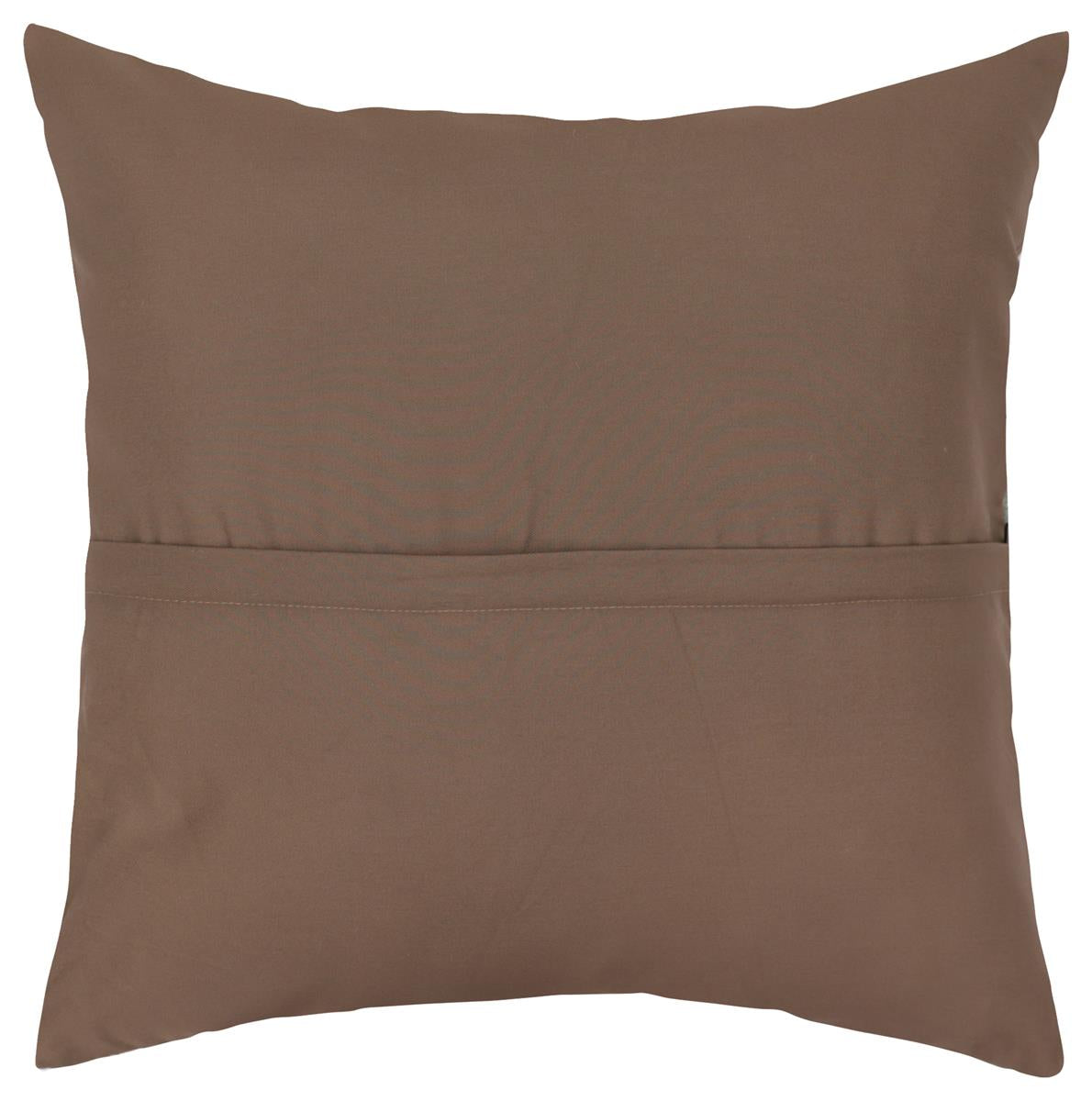 handmade Traditional Pillow Blue Rust Hand-Woven SQUARE 100% WOOL  Hand woven turkish pillow  PILLOW