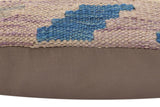 handmade Traditional Pillow Red Rust Hand-Woven SQUARE 100% WOOL Hand woven turkish pillow2' x 2'