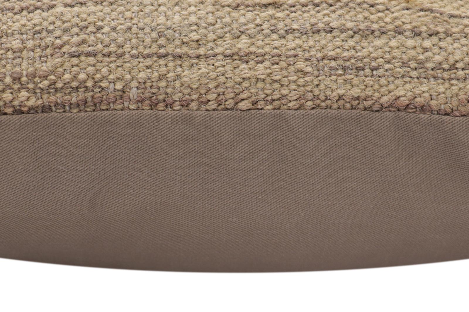 handmade Traditional Pillow Blue Purple Hand-Woven SQUARE 100% WOOL Hand woven turkish pillow2' x 2'