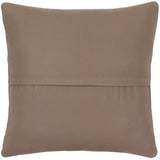 handmade Modern Pillow Beige Rust Hand-Woven SQUARE 100% WOOL Hand woven turkish pillow2' x 2'