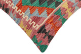 handmade Traditional Pillow Rust Red Hand-made SQUARE 100% WOOL Hand woven turkish pillow2' x 2'