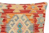 handmade Traditional Pillow Rust Blue Hand-made SQUARE 100% WOOL Hand woven turkish pillow2' x 2'