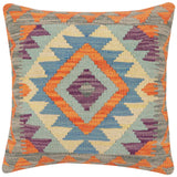 Southwestern Forsyth Turkish Hand-Woven Kilim Pillow - 17